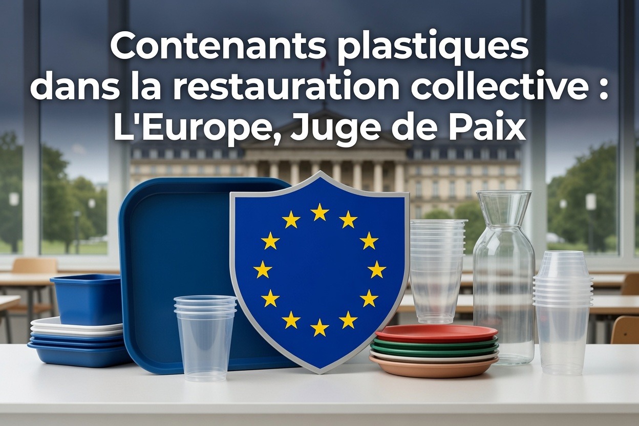 Contenants plastiques dans la restauration collective : Quand l&rsquo;Assemblée nationale sacrifie une partie de industrie plastique sur l&rsquo;autel des « fake news » et de la décroissance